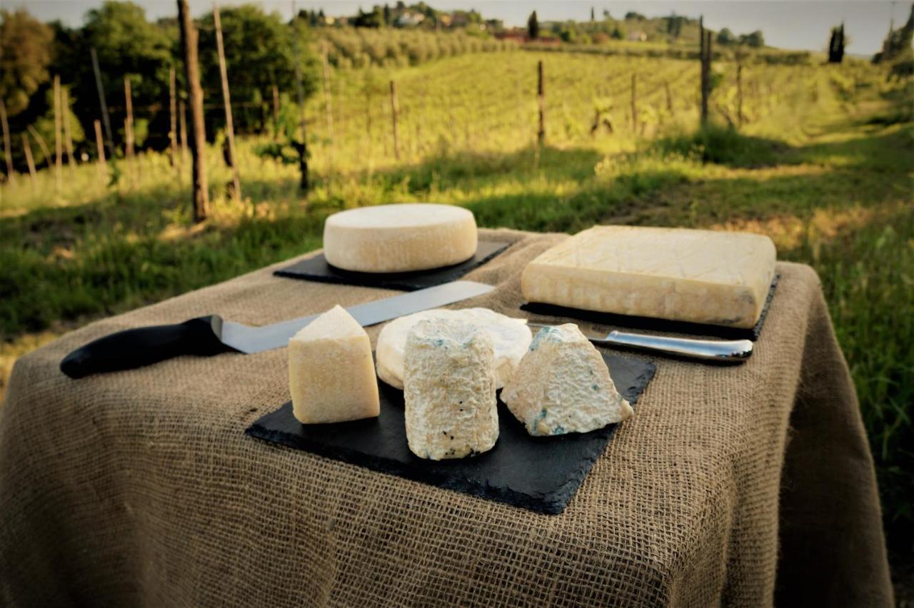 Agriturismo Fattoria Le Caprine ガンバッシ・テルメ エクステリア 写真